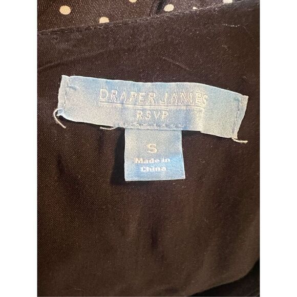 Draper James RSVP Women’s Small Fit and Flare Maxi Dress Black Seamless V Neck - Picture 12 of 14